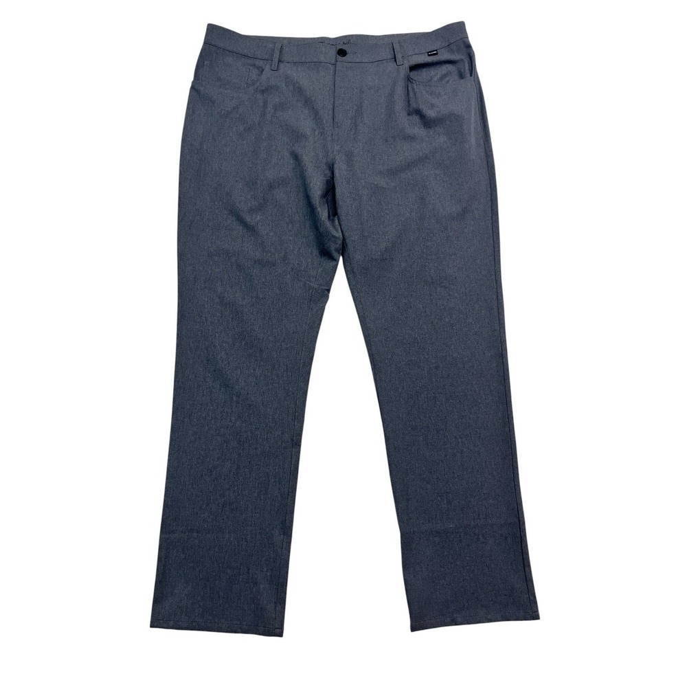 Travis Mathew 40x32 Gray 5 pocket Golf Performance Pants Stretch Travel Athletic